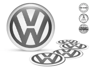 VW Nabenaufkleber Design Harzemblem-Labels